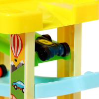 Автотрек развивающий &laquo;Гонки по склону&raquo;, в комплекте 8 машинок