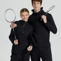 Набор для игры в бадминтон Gloucester, черно-серый