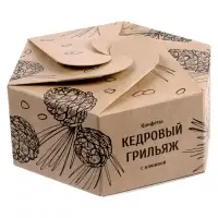 Конфеты &laquo;Мягкий кедровый грильяж&raquo; с клюквой