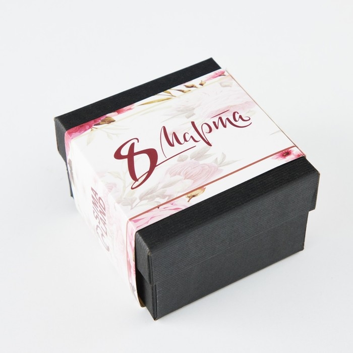 Женский подарочный набор Bolingdun 2 в 1: наручные часы, серьги, d-2.8 см