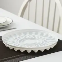 Дно для тортницы пластиковое одноразовое ПР-Т-1430, 25&times;13 см, внутренний 22&times;11,7 см, белое, 160 шт/уп