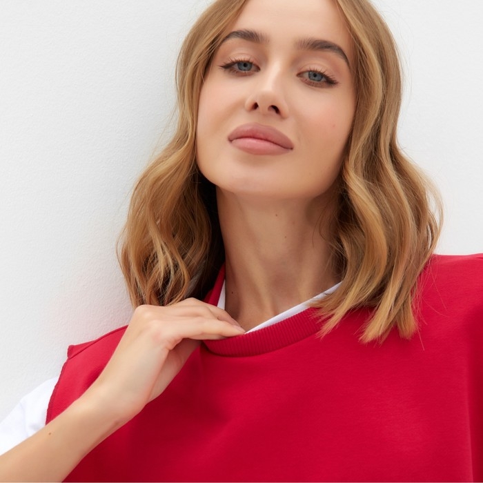 Жилет женский MINAKU:Casual Collection цвет фуксия, р-р 50-52