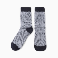 Носки женские махровые MINAKU, цвет темно-синий, р-р 36-41