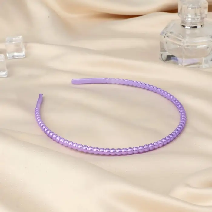 Ободок для волос &laquo;Дивина&raquo;, дорожка, 0.5 см, МИКС