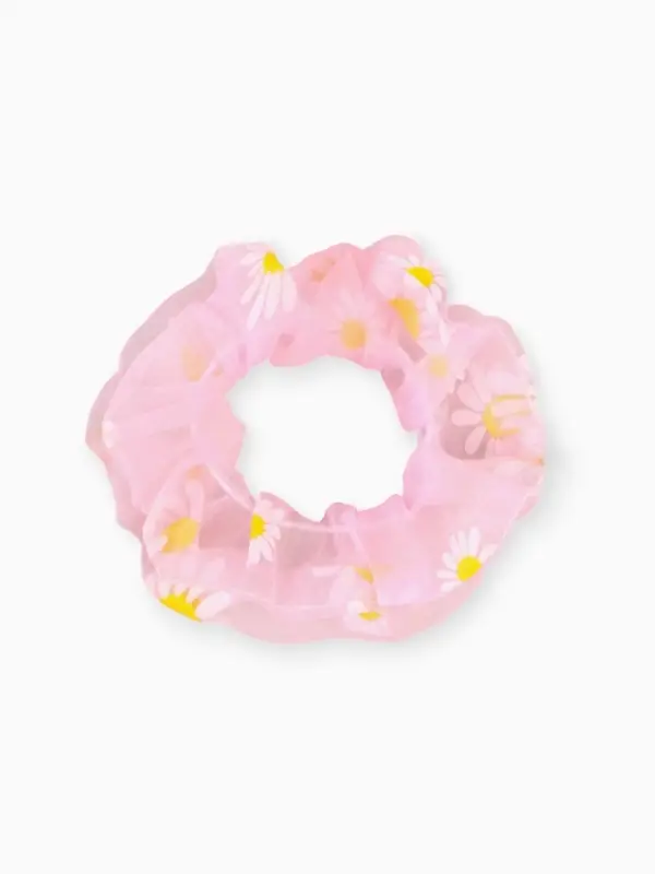 Резинка для волос &laquo;Ромашка&raquo; розовая, Коты аристократы