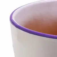 Набор горшков цветочный поддоном 4 шт 0,4 / 1 / 2,5 / 5 л керамика, Лаванда