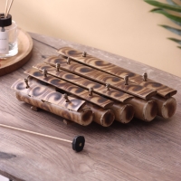 Сувенирный музыкальный инструмент "Ксилофон" бамбук, 30х20х6 см