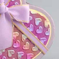 Набор коробок 3 в 1 сердца 22 х 20 х 9;  18.5 х 17 х 7.5; 16 х 14 х 6 см