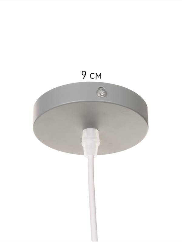 Светильник Ronald 1х40Вт Е27 пр-1м пыльно-серый 36х36х15см