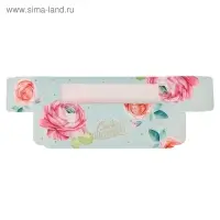 Коробка для макарун, кондитерская упаковка &laquo;Сладкого настроения&raquo;, 5.5 х 18 х 5.5 см