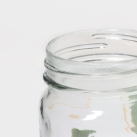 Набор банок стеклянных Доляна «Свежий бриз», 2 предмета: 2 банки с крышками и трубочками 450 мл Набор банок стеклянных Доляна «Свежий бриз», 2 предмета: 2 банки с крышками и трубочками 450 мл