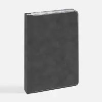 Ежедневник Metal Frame на заказ, датированный, темно-серый