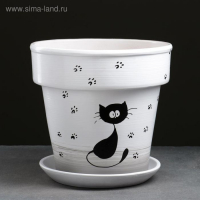 Горшок цветочный Кот 7 л