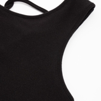 Топ женский MINAKU: Casual Collection цвет чёрный, размер 40