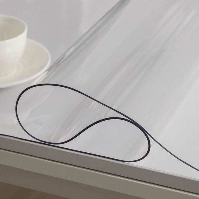 Термоскатерть без основы Доляна &laquo;Жидкое стекло&raquo;, ширина 120 см, толщина 2 мм, длина 80 см