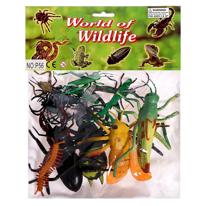 Набор насекомых &laquo;Жучки&raquo;, 16 фигурок