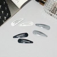 Невидимка для волос "Провижн" (набор 6 шт) 5 см, чёрно-белый Невидимка для волос "Провижн" (набор 6 шт) 5 см, чёрно-белый