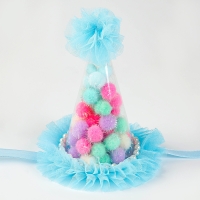 Колпак &laquo;Праздничный&raquo;, цвет голубой