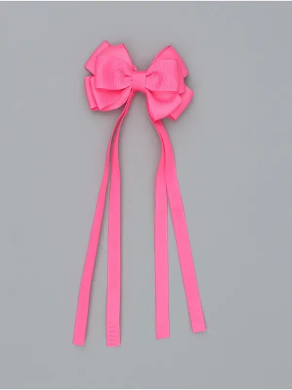 Бант для волос на заколке с лентами, цвет розовый, Коты аристократы