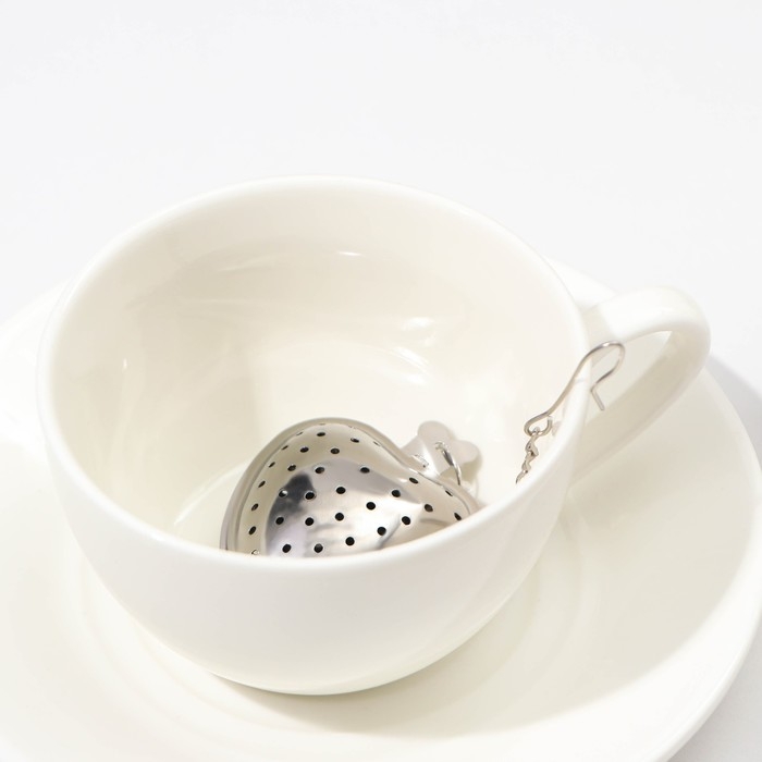 Сито для чая Доляна &laquo;Сердце&raquo;, 5 см