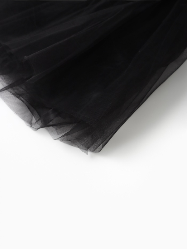 Платье для девочки MINAKU: PartyDress цв. чёрный, рост 104 см