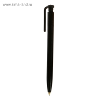 Записная книжка с ручкой А7, 72 листа в линейку, обложка комбинированная ПВХ с застёжкой на кнопке