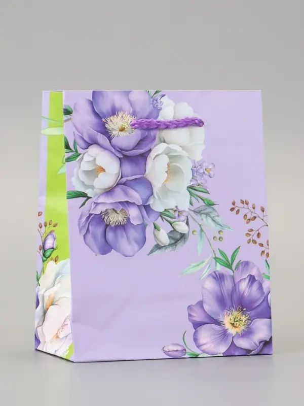 Пакет подарочный ламинированный &laquo;Красота и нежность&raquo; 11.5&times;14.5&times;6.5 см