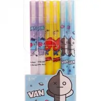 Ручка гелевая автомат СТИРАЕМЫЕ ЧЕРНИЛА, 0,5 мм, стержень синий, Чудик МИКС