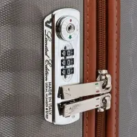 Чемодан E-Lite S, бежевый