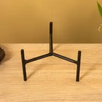 Кашпо на подставке "Горшочек для мёда" железо 15х15х15 см