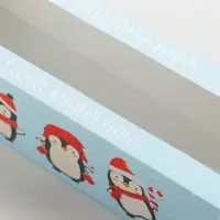 Коробка складная &laquo;Снежная команда&raquo; 18 х 5,5 х 5,5 см.