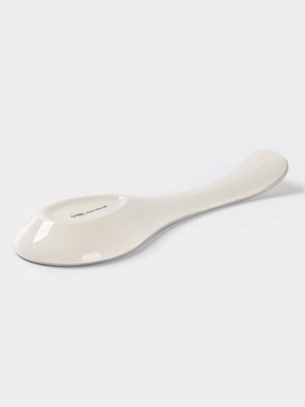 Подставка под ложку Доляна "Гуси" цвет белый 22,3x7,1x2,7 см