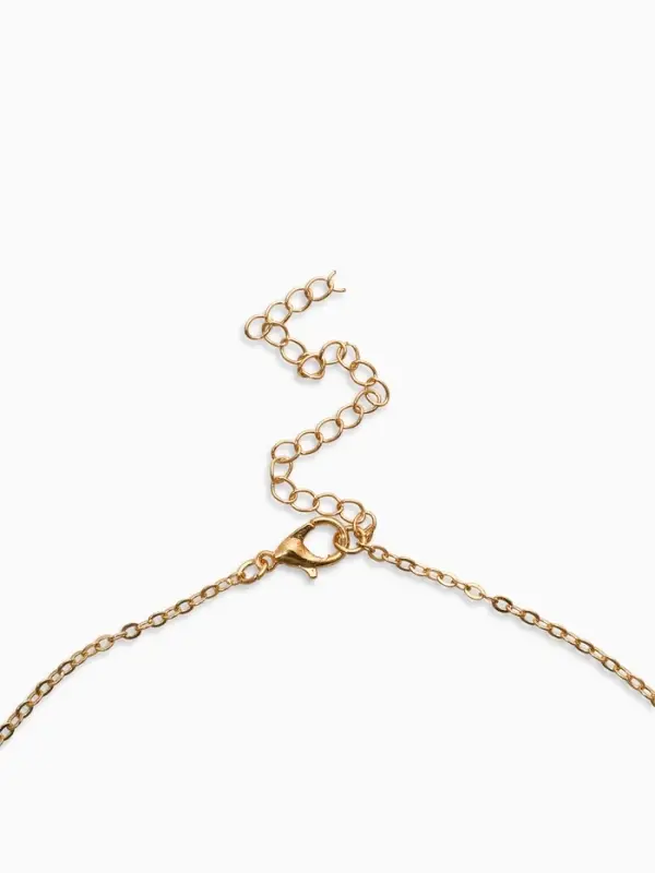 Кулон "Ракушка" вонголе, цвет золото 50+удл