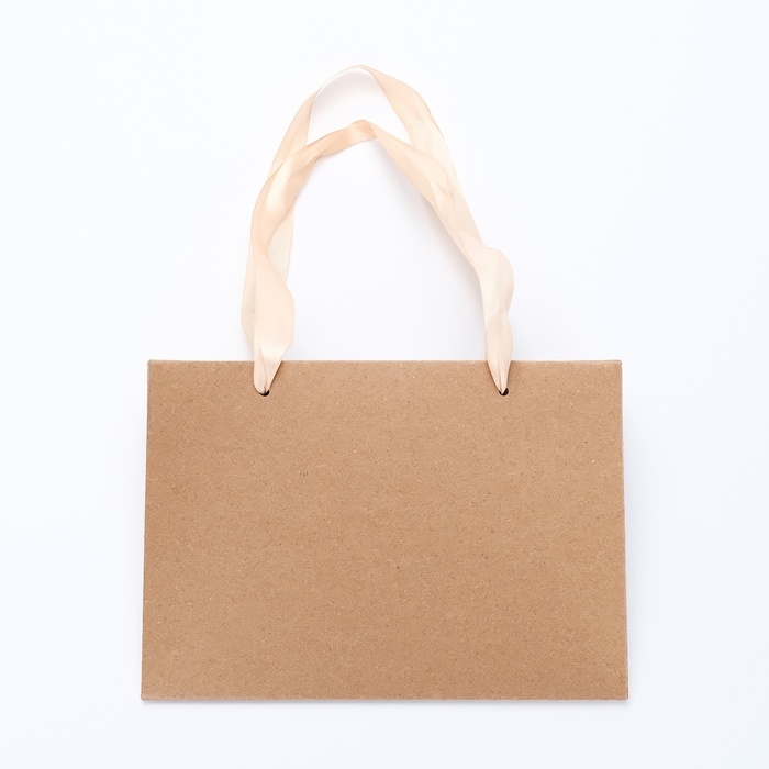 Пакет подарочный с широким дном 20 × 14 × 13,2 см, крафт Пакет подарочный с широким дном 20 × 14 × 13,2 см, крафт
