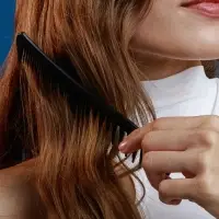 Расчёска комбинированная, 18.7 (&plusmn;1) &times; 5 см, чёрная