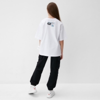 Футболка детская MINAKU, цвет белый, рост 158 см