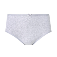 Трусы женские слипы, цвет серый меланж, размер 50