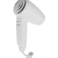 Фен LGE-006, 1600 Вт, настенный, 2 скорости, крепление, белый