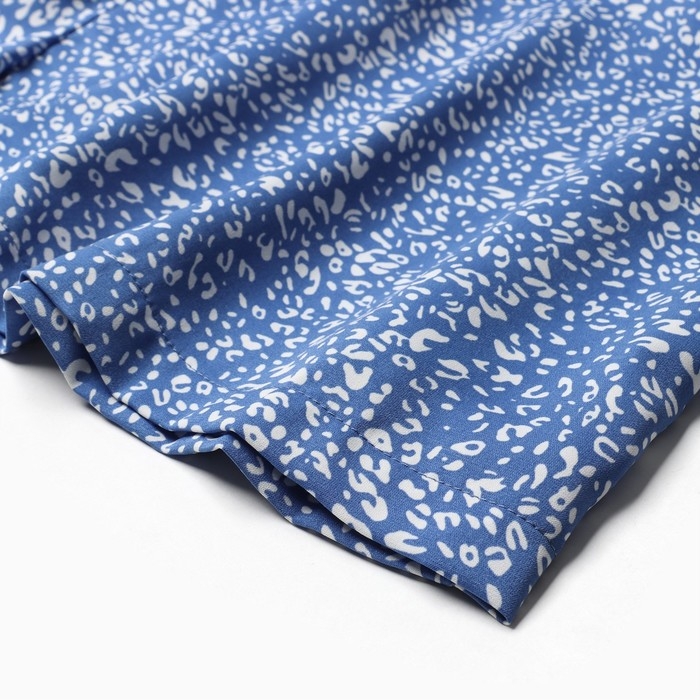 Платье женское с воланом MIST, размер 48, голубой Платье женское с воланом MIST, размер 48, голубой