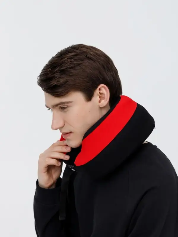 Дорожная подушка Piligrim, красная