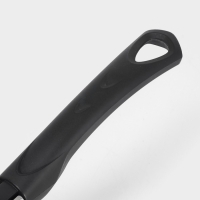 Сотейник Promo, 2.8 л, d=24 см, стеклянная крышка, антипригарное покрытие, алюминий, чёрный