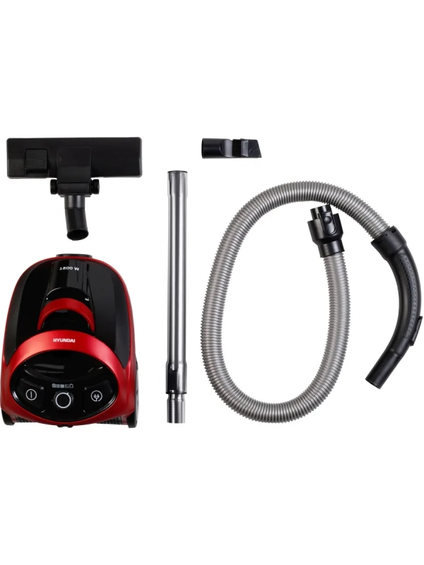 Пылесос HYV-C1990 1800Вт красный, черный