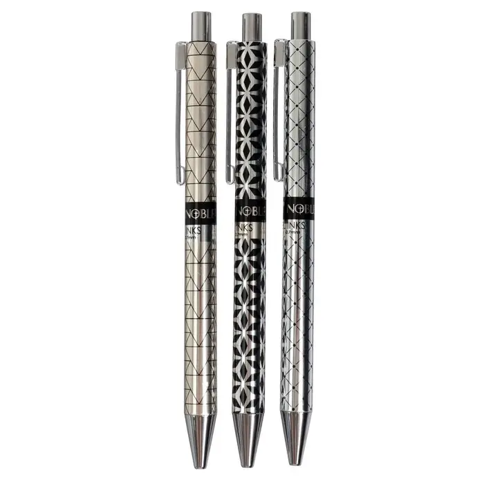 Ручка шариковая, автоматическая Vinson Noble 0.7 мм, стержень синий, масляный