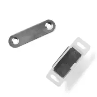 Магнит мебельный M001P, 41&times;13, маленький, прозрачный