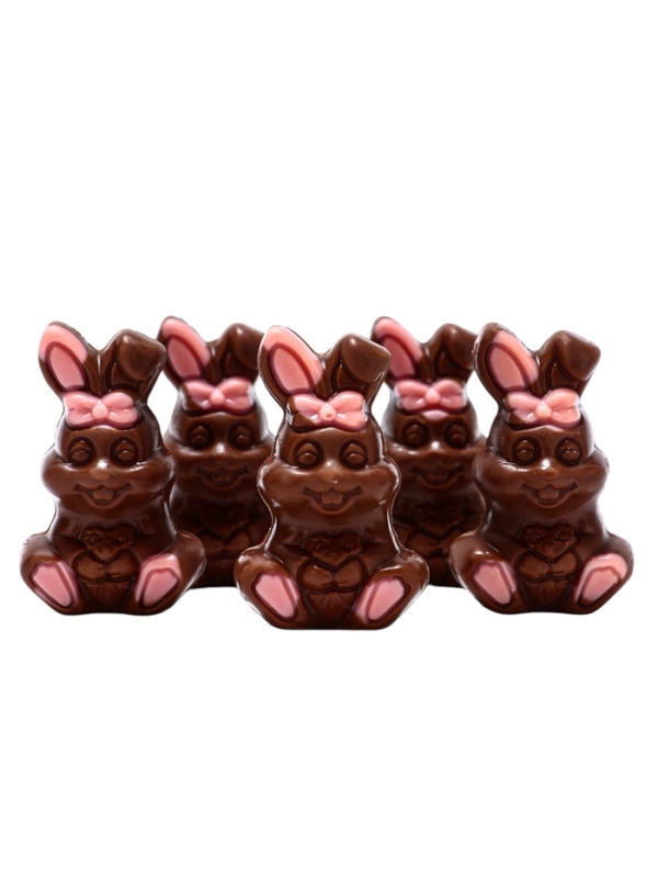 Шоколадные фигурки Шоколадные фигурки "Пасхальные кролики", 60 г