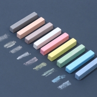 Мелки цветные школьные, набор 20шт "Синий трактор", прямоугольные Мелки цветные школьные, набор 20шт "Синий трактор", прямоугольные