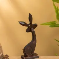 Сувенир на подставке &laquo;Заяц&raquo;, 12&times;4.5&times;24.5 см, дерево, МИКС