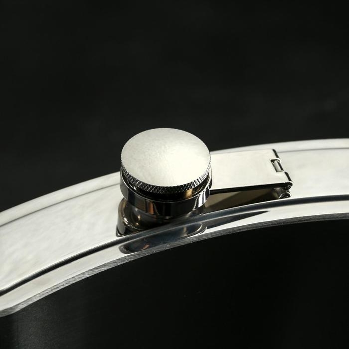 Фляга &laquo;Antistress&raquo;, 1920 мл , серебристая