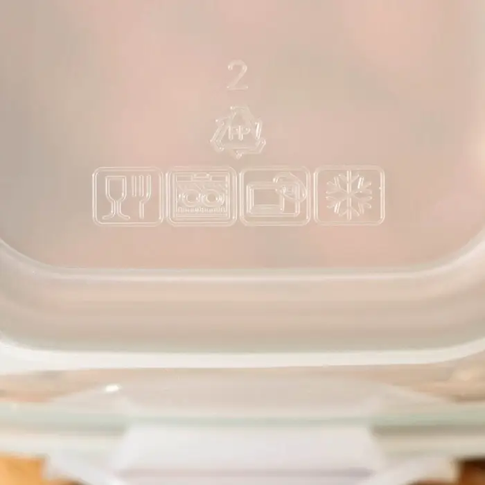 Контейнер пищевой с герметичной крышкой, 470 мл, прозрачный