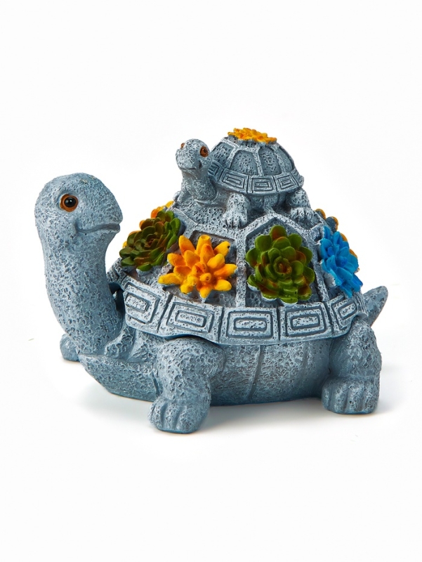 Фигурка полистоун TAKE IT EASY «Две черепашки», серый камень, 14×11×9.8 см Фигурка полистоун TAKE IT EASY «Две черепашки», серый камень, 14×11×9.8 см